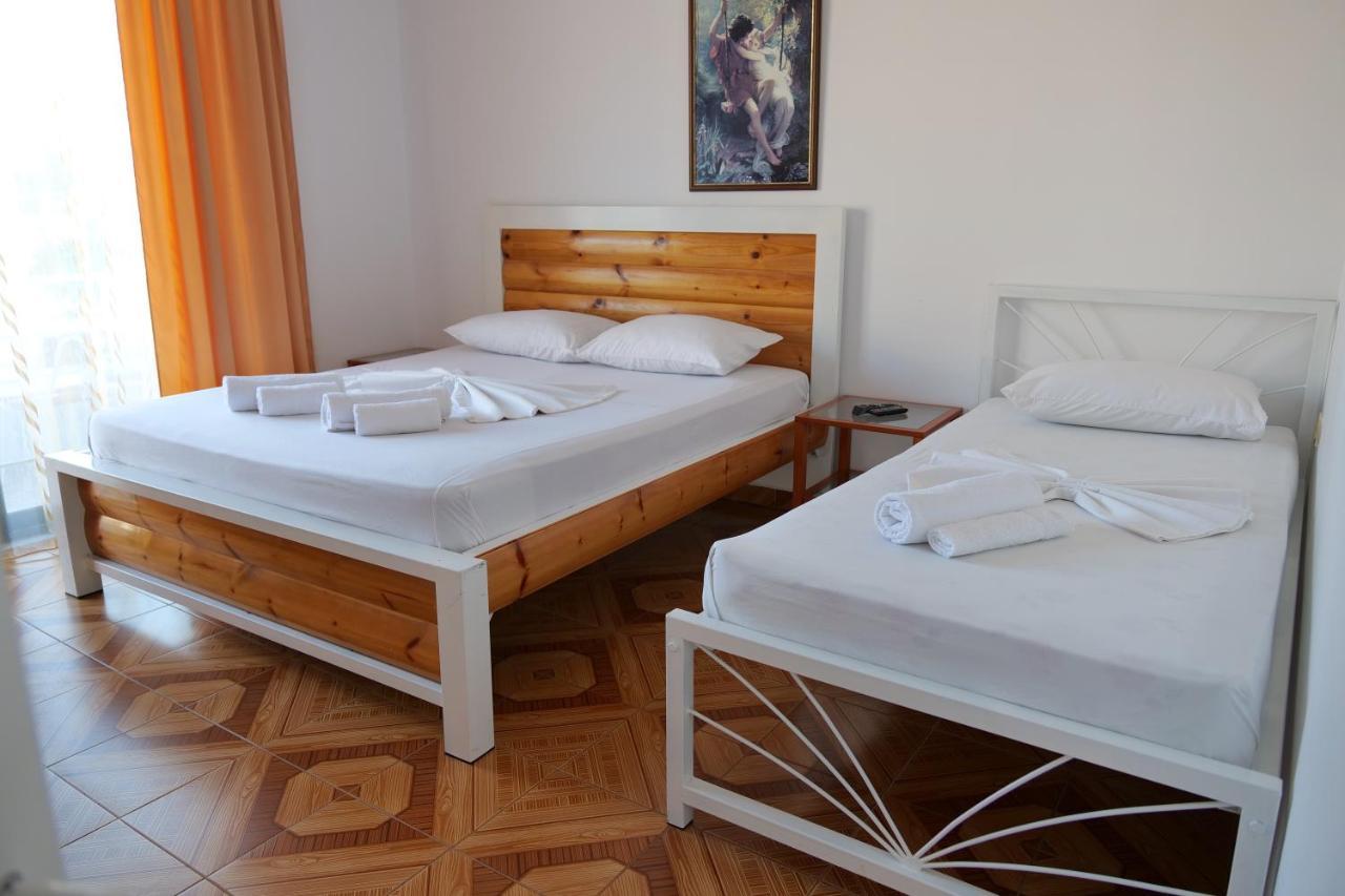 Villa Allkushi Sarande Bagian luar foto