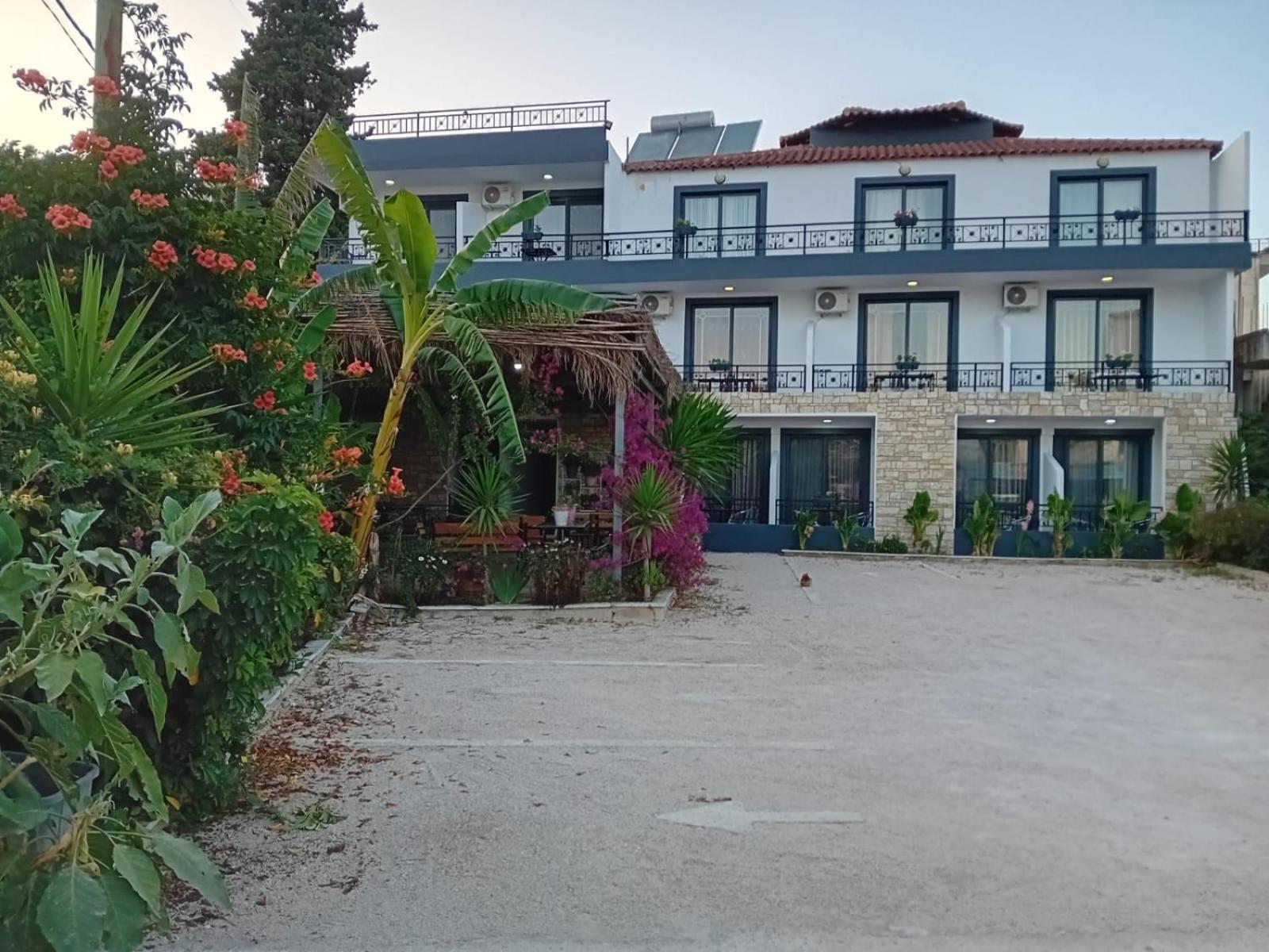 Villa Allkushi Sarande Bagian luar foto